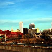 Skyline and Buildings in Tulsa, Oklahoma