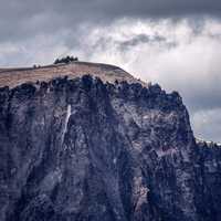 Cliffs and Bluffs in Crater Lake National Park, Oregon