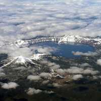 Mazama planina at Crater Lake National Park, Oregon