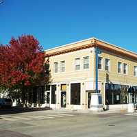 Building in downtown Sherwood, Oregon