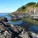 Cliffs and landscape on the Coastline in Oregon