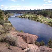 Farewell Bend Park in Oregon landscape