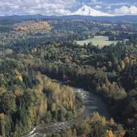 Jonsrud Viewpoint in Sandy in Oregon