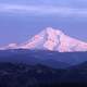 Landscape of Mount Hood at Sunrise in Oregon