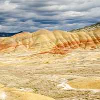 Painted Hills landscape in Oregon