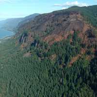 Scenic view of Eagle Creek in Oregon