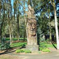 Shute Park sculpture in Hillsboro, Oregon