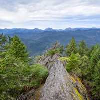 View from Acker Rock Lookout in Oregon