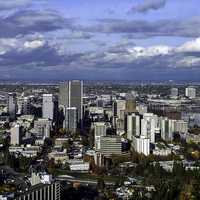 Cityscape and skyline of Portland, Oregon