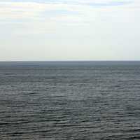 Lake Eerie Water and Sky at Eerie Bluffs State Park, Pennsylvania