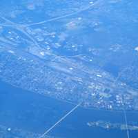 Aerial View of Harrisburg, Pennsylvania