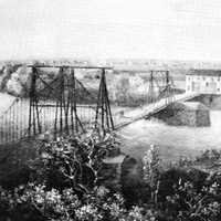 Bridge across the Lehigh River in Allentown, Pennsylvania