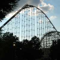 Large Rollercoaster in Allentown, Pennsylvania