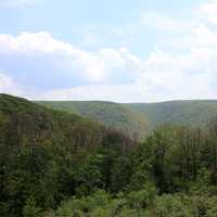 View of the Hills in Pennsylvania