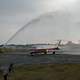 The last DC-9 to fly for US Air arriving at Erie International Airport in Pennsylvania