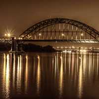 Bridge Across the River in Philadelphia, Pennsylvania