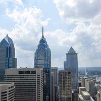 Cityscape of Philadelphia, Pennsylvania