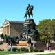 The Washington Monument in Philadelphia, Pennsylvania