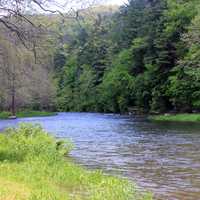 Sinnemahoning Creek at Sinnemahoning State Park, Pennsylvania