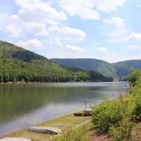 Lakeside View at Sinnemahoning State Park, Pennsylvania