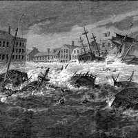Great Storm Hurricane of 1915 in Providence, Rhode Island