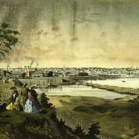 Providence Landscape in the mid nineteenth century, Rhode Island