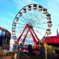 Ferris Wheel at the Fair in Charleston, South Carolina