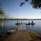 Docks and lake in Bluffton, South Carolina