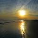 Sunset Over the Beach Landscape in South Carolina