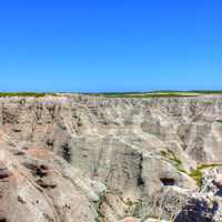 Hills and Buttes at Badlands National Park, South Dakota