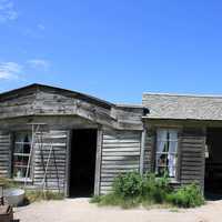 Homesteader's home at Badlands National Park