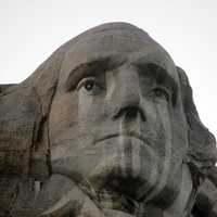 Washington's Face in the Black Hills, South Dakota