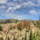 Hills under the clouds in Custer State Park, South Dakota