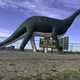 Giant 80 foot dinosaur at Wall, South Dakota