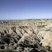 Small Rock hills in the Badlands