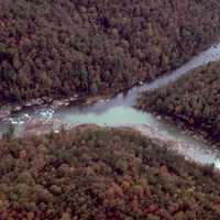 Aerial View of Big South Fork, Tennessee