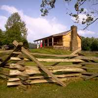 Cabin and Homestead in Great Smoky Mountains National Park, Tennessee