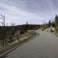 Clingman's Dome Trail Path in Great Smoky Mountains National Park, Tennessee