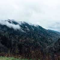 Clouds over Great Smoky Mountains National Park, Tennessee