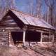 Log Cabin in Great Smoky Mountains National Park, Tennessee