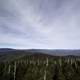 Majestic landscape of the top of the blue ridge mountains from Clingman's Dome, Tennessee