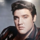 Big Elvis painting at Graceland
