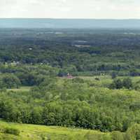 Gulf Rock overlook in the spring