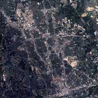 Austin, Texas from the International Space Station