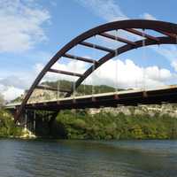 Bridge over the river in Austin, Texas