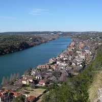 Landscape and City of Lake Austin, Texas