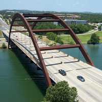 Pennybacker Bridge in Austin, Texas