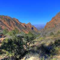 Across the valley at Big Bend National Park, Texas