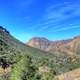 Looking at mountains and sky at Big Bend National Park, Texas