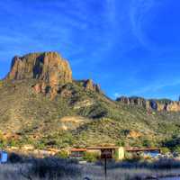 Mountains by the Lodge at Big Bend National Park, Texas